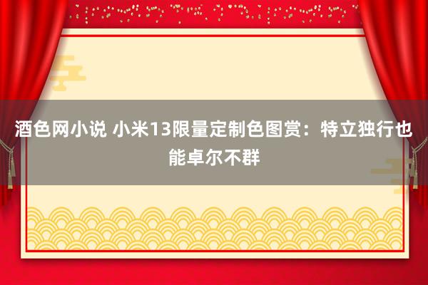 酒色网小说 小米13限量定制色图赏：特立独行也能卓尔不群